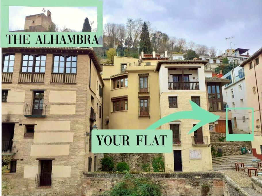 Cosy Apartment / Literally At The Foot Of Alhambra Granada Exteriör bild